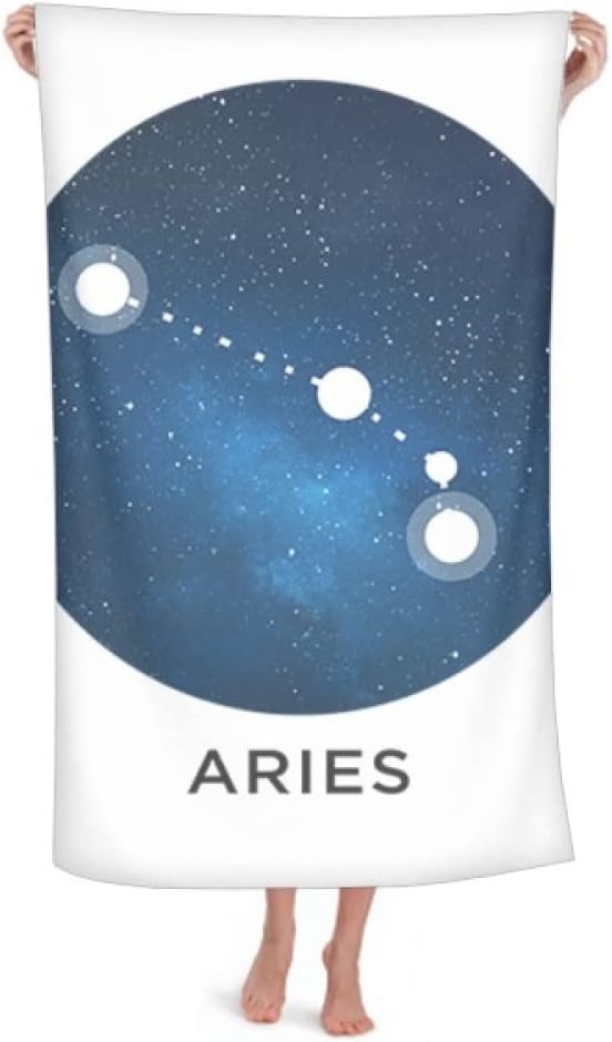 Aries Constellation Zodiac Sign Throw Blanket Soft Warm Flannel