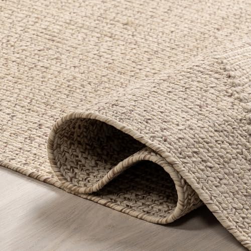 Tapete decorativo rectangular fibra sintética 350x442 cm miniatura 4