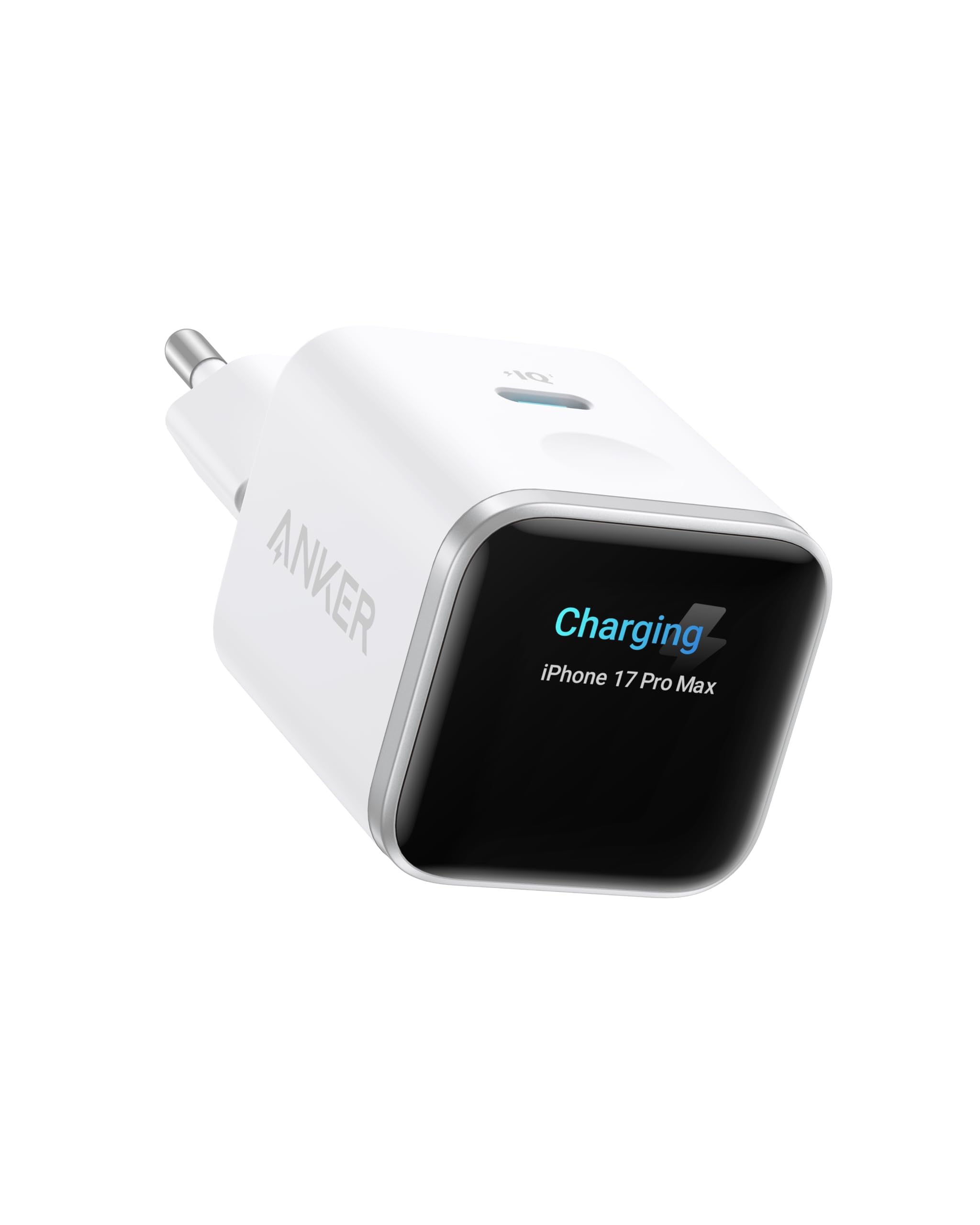 Anker 45W Nano Smart Display USB C Charger, Fast Charging, Smart Recognition Charger, Care Mode, Compact, for iPhone 17/16/15 Series, iPad, MacBook (Cable Not Included)-image-15