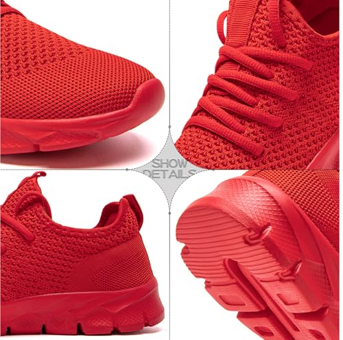 Image of YITUHIO Mens Running Shoes Fashion Sneakers Tennis Walking Shoes Lightweight Athletic Gym Workout Shoes