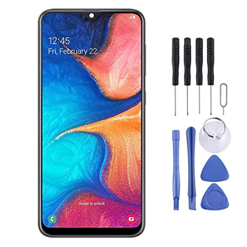 Écran LCD Galaxy A20 Super AMOLED pour Réparer Vitre Cassée