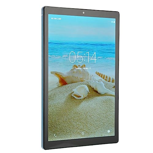 Tablet PC, 5GWIFI 100–240 V, Niebieski, 5000 MAh, Duża Bateria, 8-rdzeniowy Procesor, Tablet dla Dzieci z Systemem do Rozrywki (wtyczka UE)