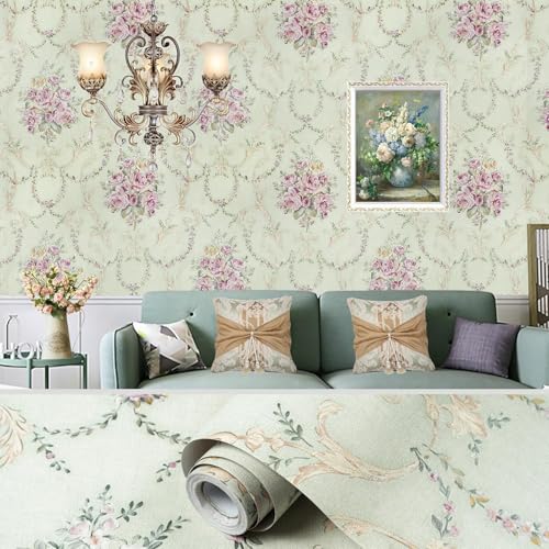 Image of Self Adhesive Decorative Peel Stick Waterproof Wallpaper Removable Wall Decor for Living Room Hall Decoration PVC Vinyl DIY Wall Paper 45x304cm