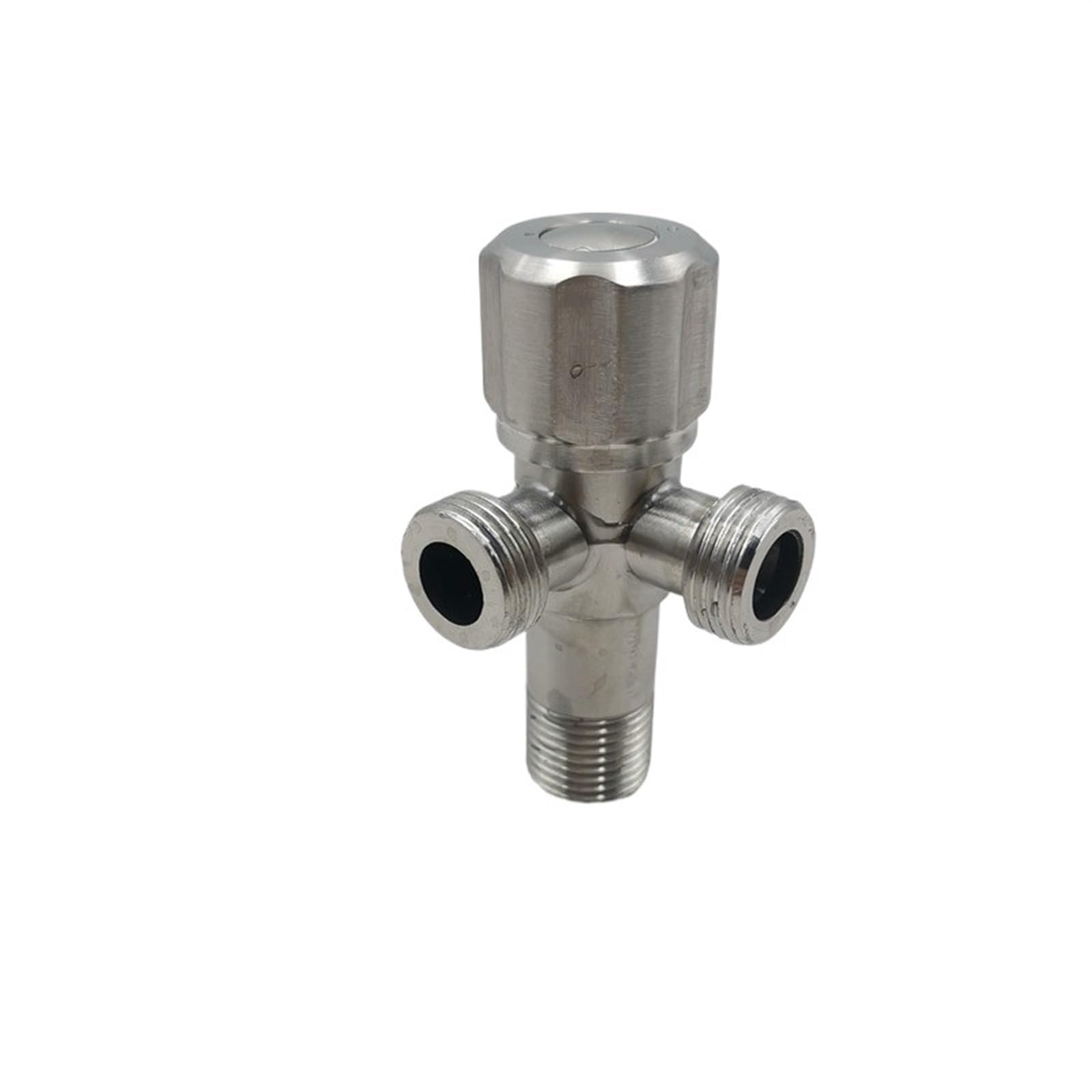 Vannes multifonctions à 3 voies G1/2 acier inoxydable | Accessoires de salle de bain murale