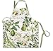Michel Design Works Cotton Chef Apron, Avocado