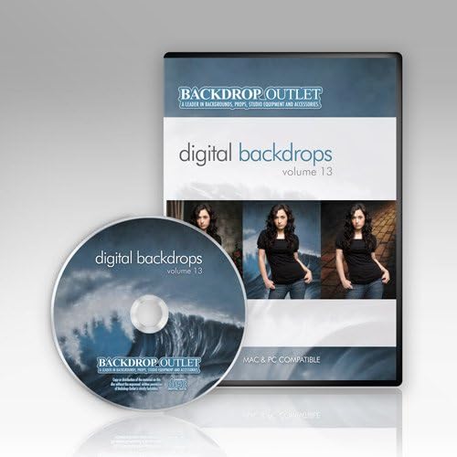 Digital Backdrops Cd By Backdrop Outlet Volume 13 Mac & Windows