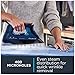 Rowenta Everlast Stainless Steel Soleplate Steam Iron for Clothes 400 Microsteam Holes, Cotton, Wool, Poly, Silk, Linen, Nylon 1750 Watts Ironing, Fabric Steamer, Powerful, Auto-Off DW7180