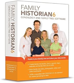 Family Historian 6 Genealogy and Family Tree Software