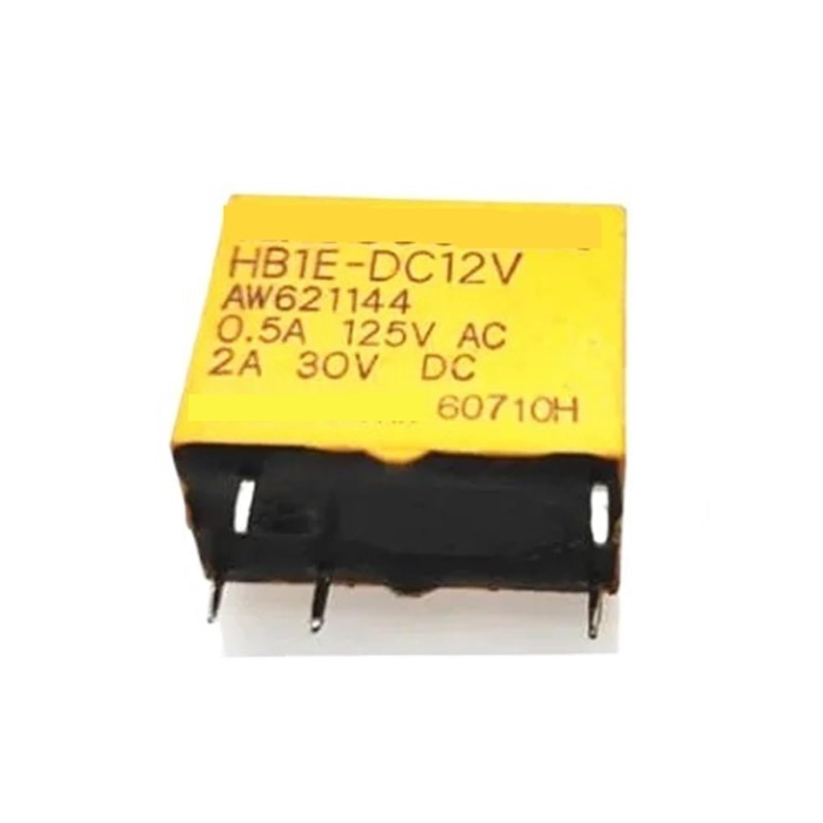 Relais HB1EDC12V 12DCV 2A commutation stable à 5 broches lot de 10