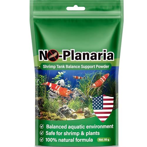 No Planaria & Hydra Trap Aquarium Shrimp Fish Tank Water Improvement Safe for Keeping Your Shrimp Alive Boost Breeding Healthy 50g