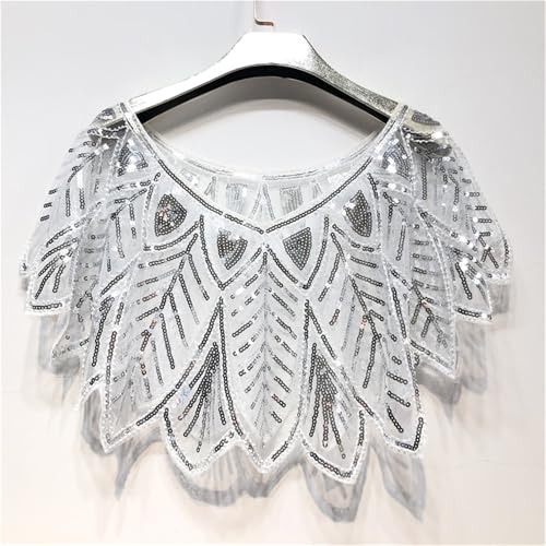 Beaded Shawl With Sequins Classical Sequins Accent For Evening Wrap For Stylish Women Accessories3