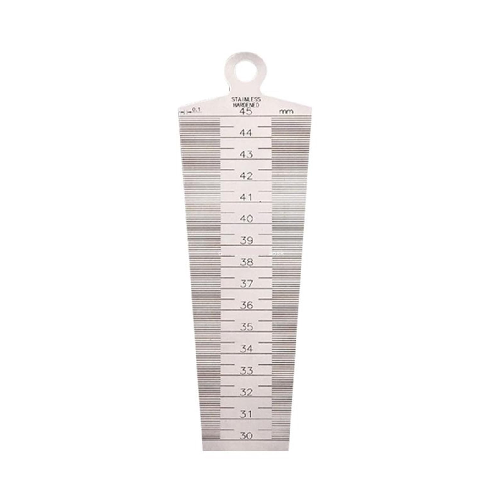 Cfwwsaq D Feeler Gauges, Engine Measuring Tool Feeler Gauge Thickness Measuring Tool Wedge-Shape Triangle Feeler Gauge(D)