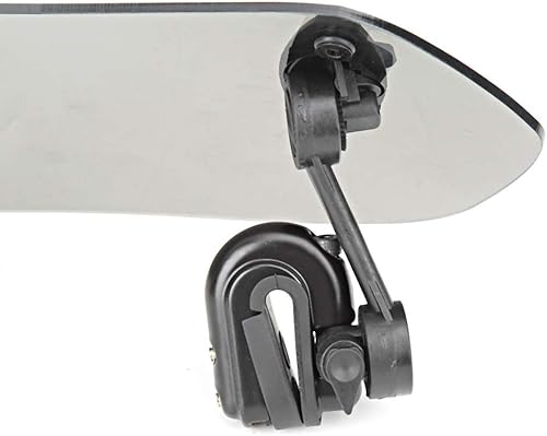 Miniatura 8 de GOTOTOP Parabrisas de motocicleta, clip ajustable en el parabrisas, extensión de deflector de viento, accesorios para motocicleta,
