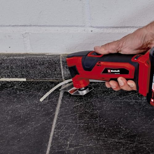 Einhell Akku-Multifunktionswerkzeug TC-MG 18 Li-Solo | PXC | 18 V | bis 20000 U/min | 3 Funktionen...