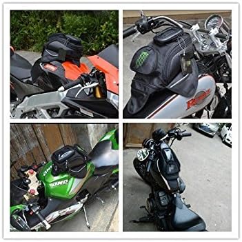 Accesorios de motocicleta Bolsa de tanque Imán Pack MotoGear con ventana transparente para GPS o teléfono celular Bolsa impermeable para Yamaha