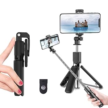 モデーア　セルプルーフ　5点セット Amazon | 自撮り棒 ミニ 軽量型 Bluetooth セルカ棒 三脚 無線