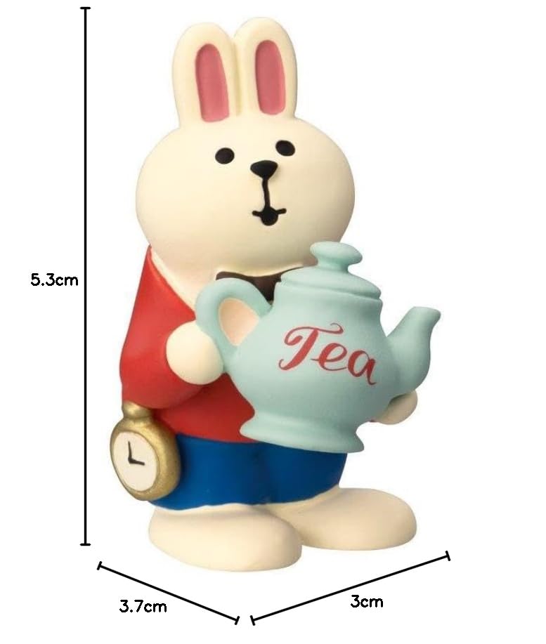 Amazon.co.jp: デコレコーポレーション concombre ティーポットうさぎ
