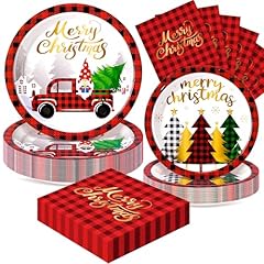 Xmas 72pcs red white