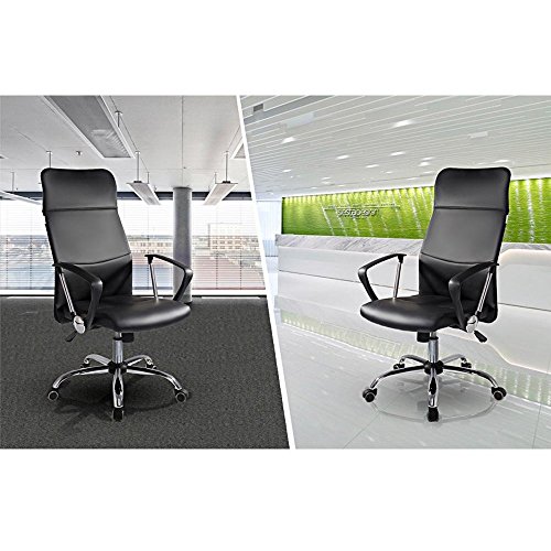 Sedia da ufficio FELINI sedia NERO sedile girevole...