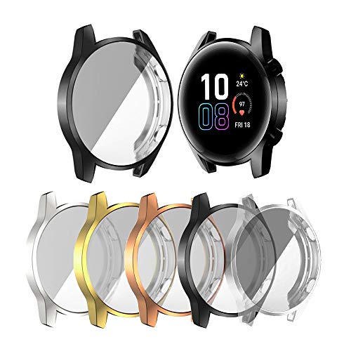 OWSOO Caixa para relógio de proteção TPU compatível com HUAWEI WATCH GT 2 42 mm