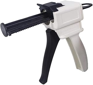 SDentÂ® USA FDA 4:1/10:1 Dental Two Components Manual Silicone Glue Gun Dental Silicon Dispenser Gun Dental Silicone Cartridge Syringes for 50ml Silicon Rubber Impression Materials Type 3 Light Body