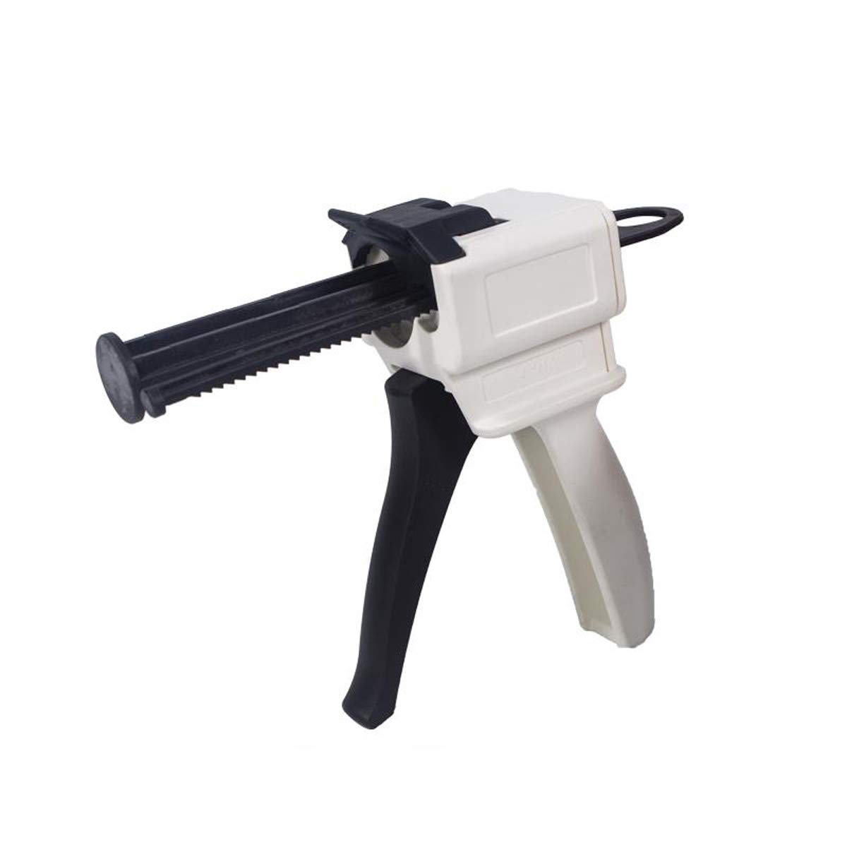 S&Dent USA FDA 4:1/10:1 Dental Two Components Manual Silicone Glue Gun Dental Silicon Dispenser Gun Dental Silicone Cartridge Syringes for 50ml Silicon Rubber Impression Materials Type 3 Light Body