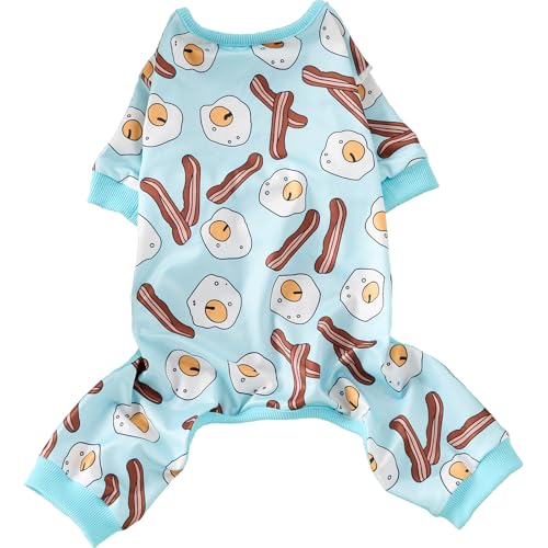 Dog Pajamas Onesie for Small & Medium Dogs - Polyester, Cozy, Wrinkle-Resistant Four-Legged Apparel
