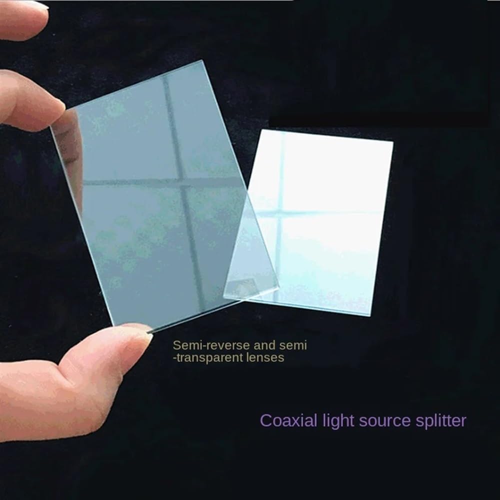 Prisms & Kaleidoscopes Transmittance 70% Reflectance 30% Telephoto Beam Splitter Plate Prism Teleprompter 1 Piece 30 * 42 * 1.1 Mm Science Classroom Optics Kits