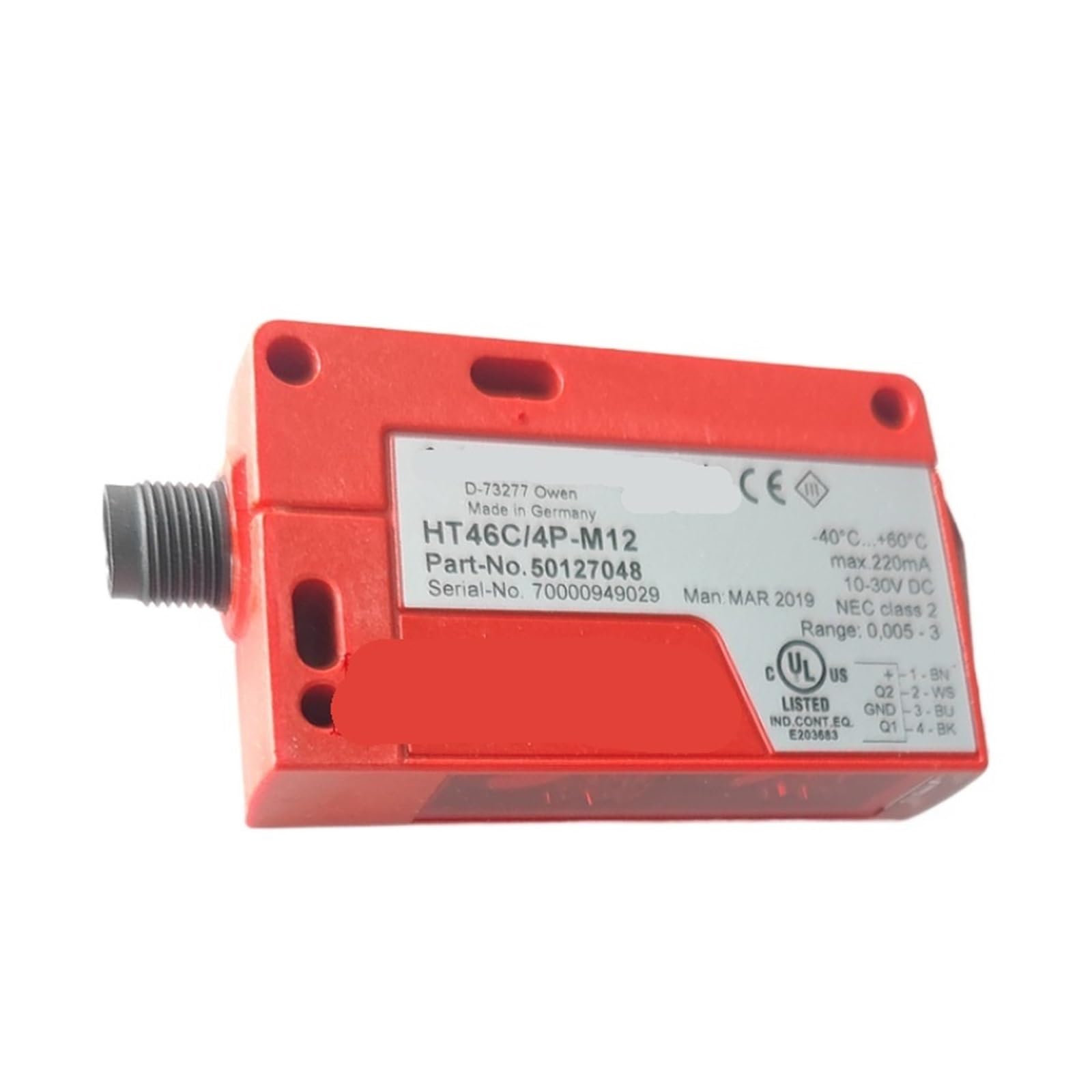 TADZKKIWM 50127048 HT46C/4P-M12 photoelectric Switch Sensor