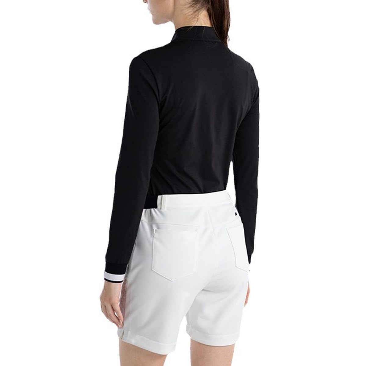 Polo da Golf A Maniche Lunghe da Donna Autunno Inverno Moda Sportiva Morbida E Sottile Abbigliamento Sportivo da Donna