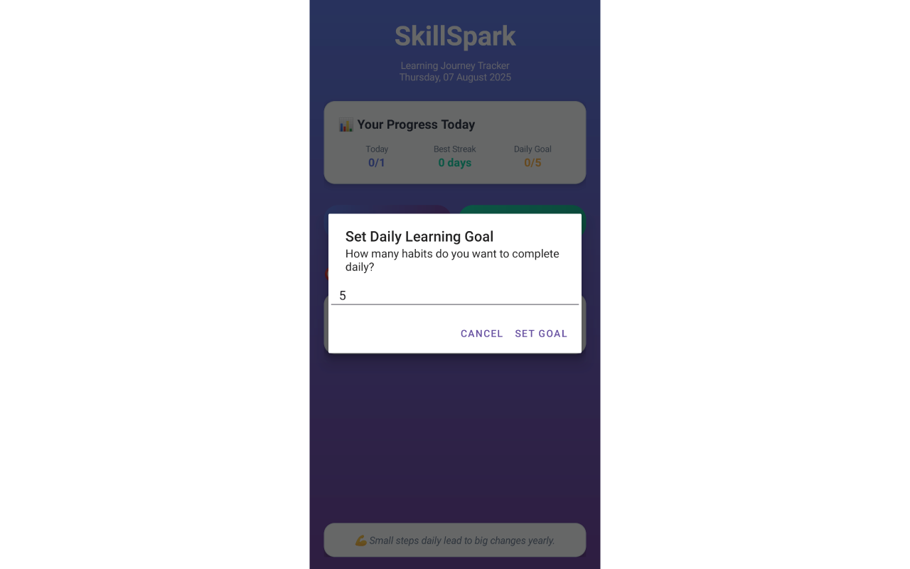 Perk Learning Racker SkillSpark - Learning Journey Tracker - App on Amazon Appstore