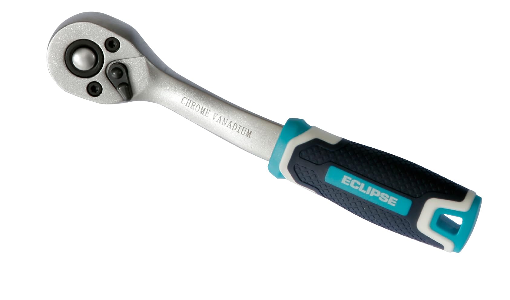 Eclipse Professional Tools ERH14 ¼" Square Drive Ratchet Handle, Blue