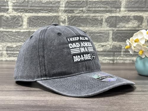 Image of Embroidered Adjustable Baseball Hat for Men Women, Washed Cotton | Premium Embroidery Design, Adjustable Metal Buckle Closure, Simple Lifestyle Wear