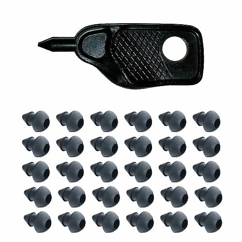 RIEGOPRO Kit para Reparar Orificios de Goteros 4-6 mm. en Tuberías de Riego. 30 Unidades + Punzón para Riego por Goteo