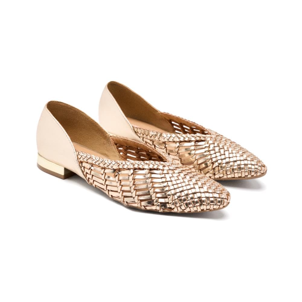 GIOSEPPO Women's Harpswell Mary Jane Flat, Platinum, 5.5 UK