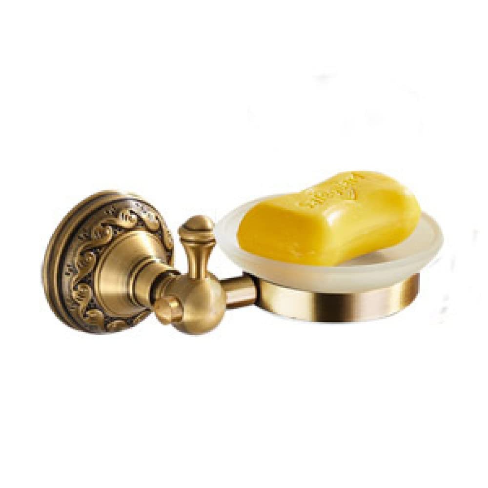Porte-savon et ensemble accessoires salle de bain laiton antirouille