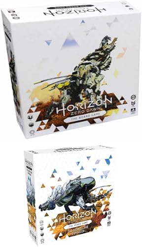 Steamforged Horizon Zero Dawn - Juego de mesa con paquete de expansión The Sacred Land (2 artículos)