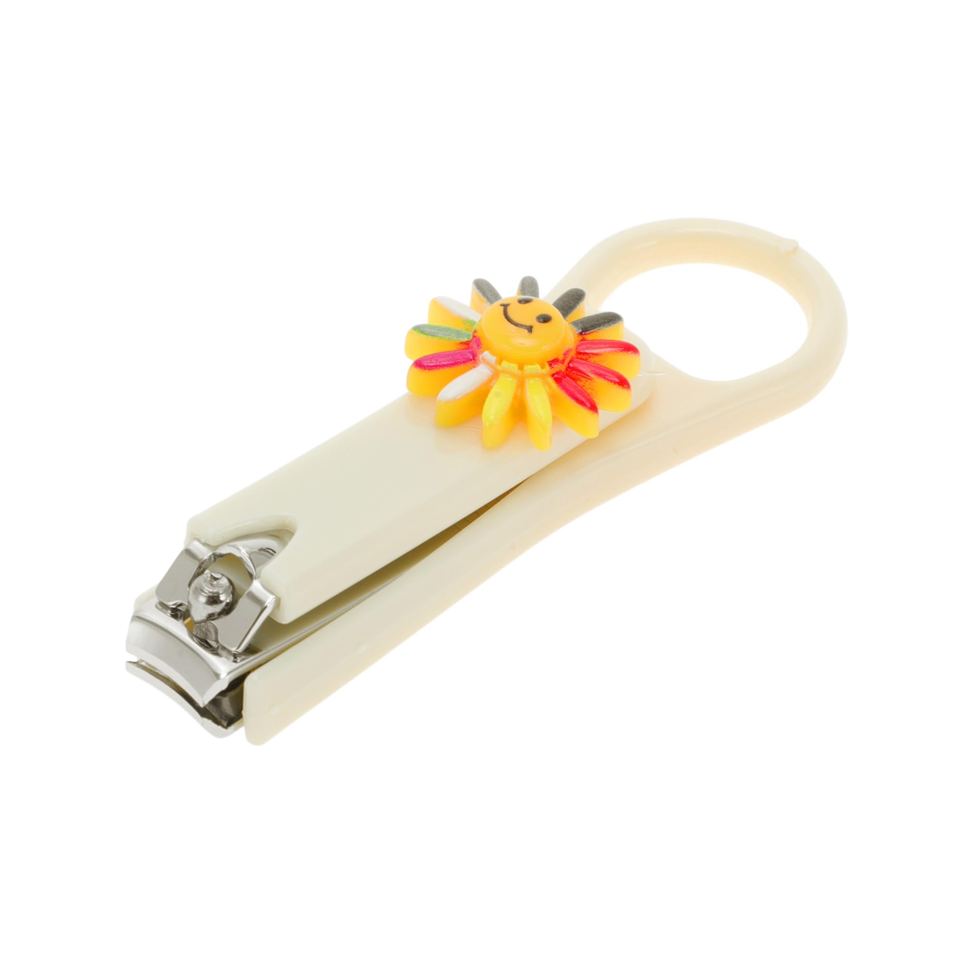 Generic Cartoon Sun Nail Clipper for Women for Men Beige 1 Pc
