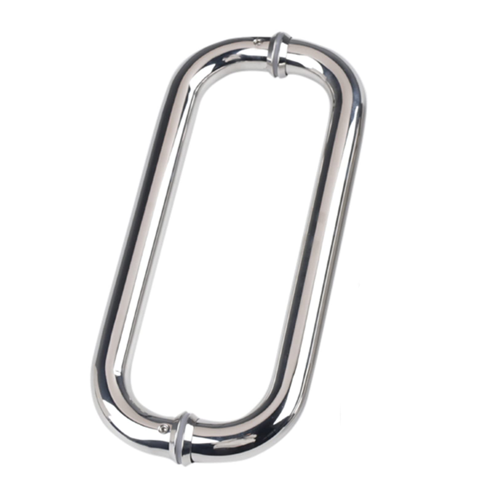 Maniglia per Porta del granaio Maniglia per Porta Scorrevole a Forma di O, maniglione Industriale Montato su Entrambi i Lati per Porte in Legno/Vetro/Metallo, pomello per Porta MOD