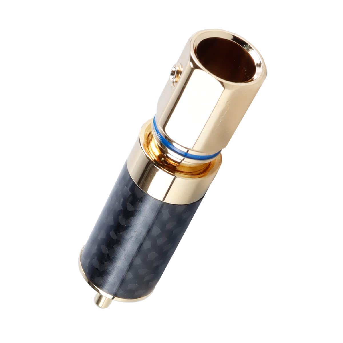 4 Connettori R-CA Di Fascia Alta Da Avvitare Senza Saldatura, Con Connettori Phono R-CA Placcati in Oro E Rodio, Maschio, Cavo Fino a 10,0 Mm