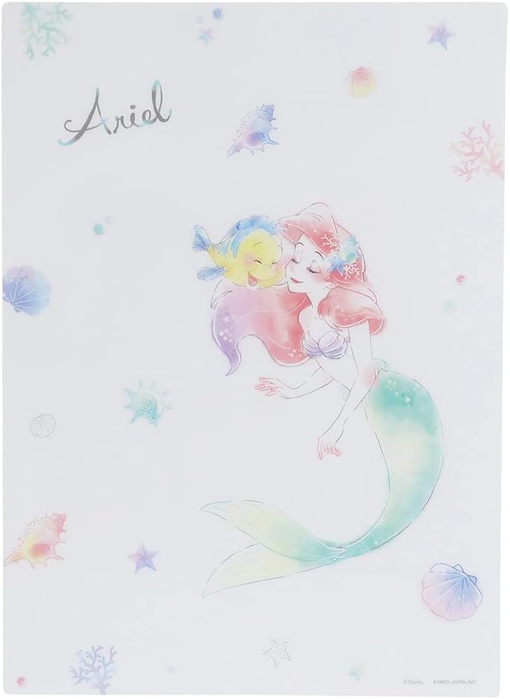 Amazon Co Jp リトルマーメイド アリエル 下敷き デスクパッド 21aw ディズニープリンセス 文房具 オフィス用品
