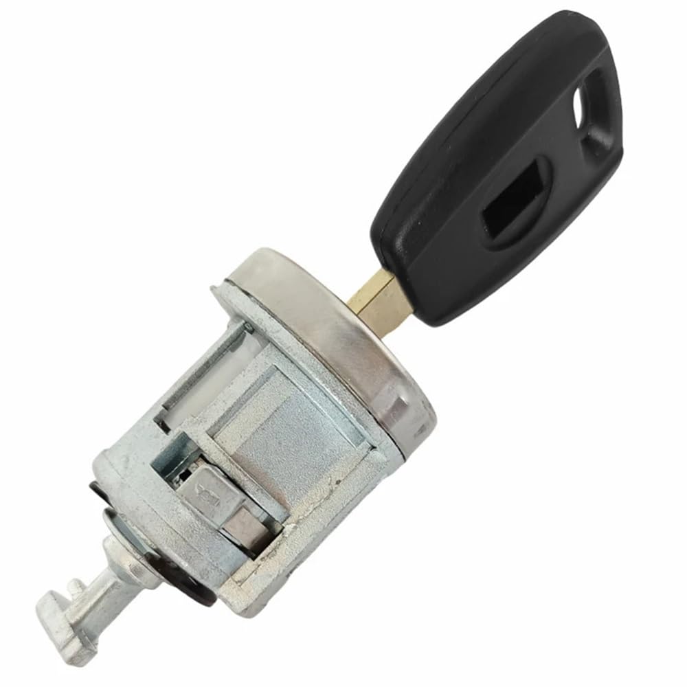 Zhjlut One Color Car Lock Cylinder 5568520 Compatible With Fiat For Ducato 2006- Auto Ignition Lock Cylinder Barrel With Key