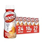 BOOST Original Ready to Drink Nutritional Drinks, Peaches & Creme, 8 Fl Oz (Pack of 24)