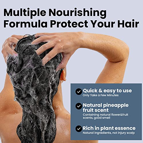 MOHOPE Shampoo Negro para Cabello Gris 30ml x 10 Unidades miniatura 4