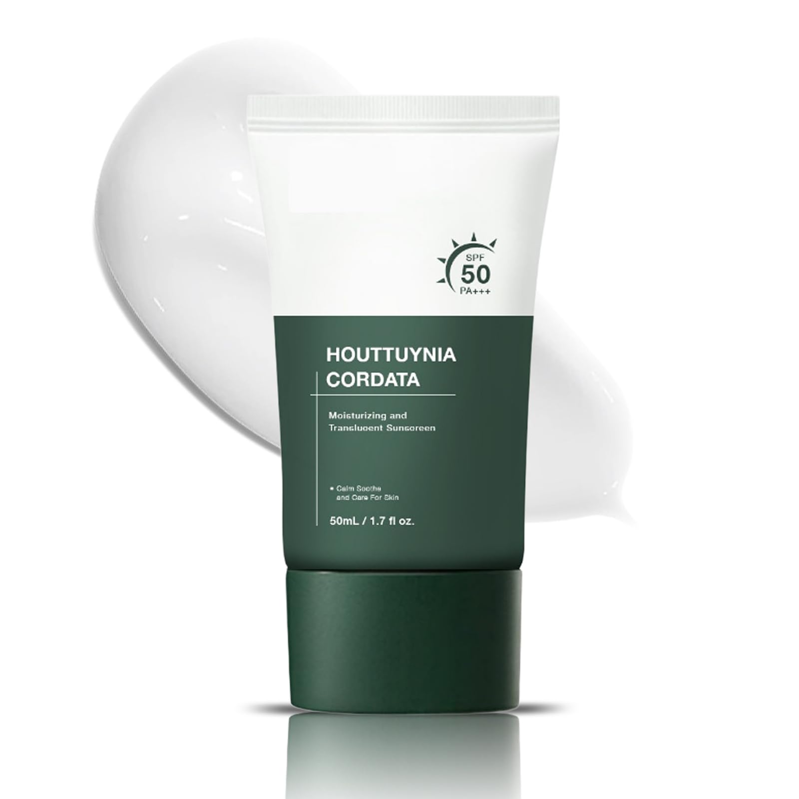 Silky Moisture Sunscreen, Moisture Daily Sunscreen, Korean SPF 50+ PA++++ Clear Filter Sun Essence, No White Cast, Hydrating, Moisturizing, Cools Down, Light Finish