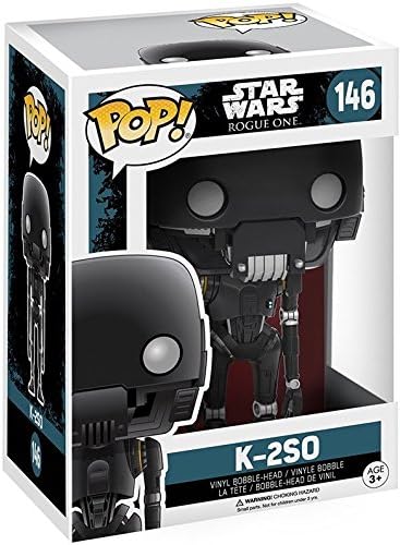 Miniatura 6 de Funko Pop! Star Wars Rogue One - K-2SO #146 Figura de vinilo (incluye funda protectora de caja pop)
