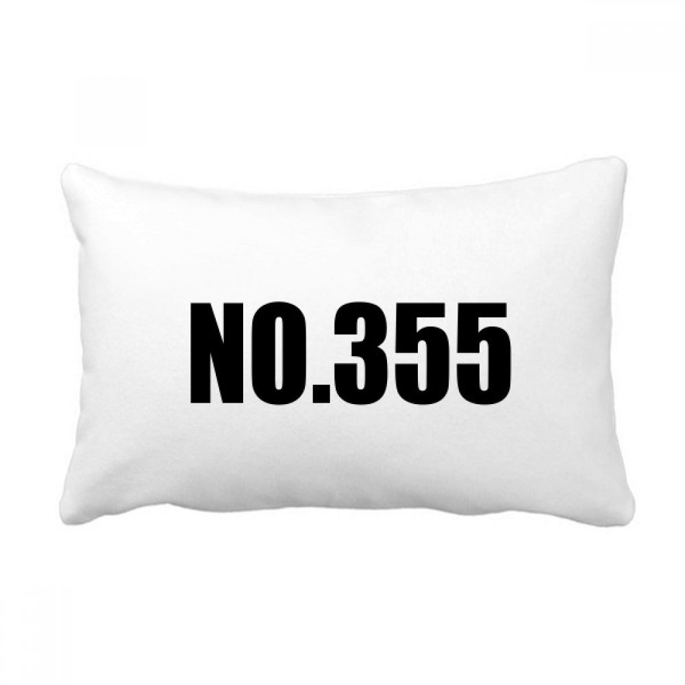 Coussin oreiller lombaire No.355 multicolore grand format 16x24 pour canapé et lit