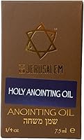 Vista 21 de Aceite de unción bendita 'Prince of Peace', hecho a mano en Jerusalén con aceite de oliva virgen extra y aceite esencial de mirra, ingredientes