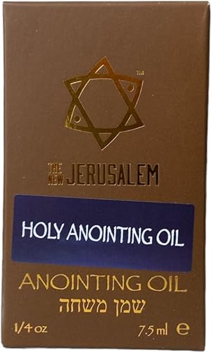 Miniatura 23 de Aceite de unción de incienso y mirra de Israel, botellas de aceites espirituales sagrados de Jerusalem Blessed, hechas a mano con ingredientes