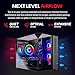 Skytech Gaming Crystal Gaming PC, AMD Ryzen 7 5700 3.7GHz, NVIDIA RTX 5060, 1TB NVMe SSD, 32GB DDR4 RAM 3200, 650W Gold PSU, Wi-Fi, Win 11, Desktop
